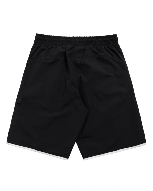 Bermuda Fire Tactel Forrada Logos (Preto)