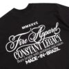 fire preto 2 Camiseta Básica Fire Made In Brazil (Preto)
