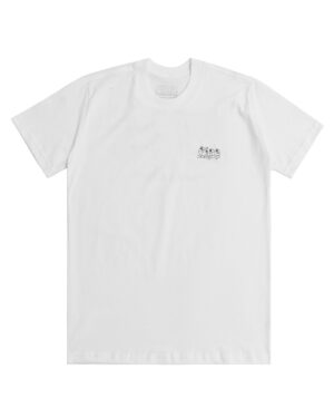 Camiseta Básica Fire Cartoon Letters (OffWhite)