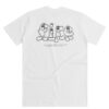 33 Camiseta Básica Fire Cartoon Letters (OffWhite)
